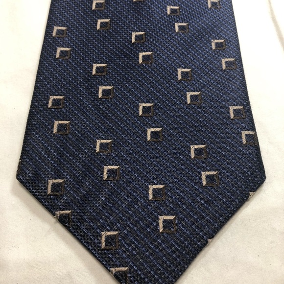 4 tie Variety lot 1 zipper vintage  , wool, 1 silk, 1 poly - Picture 5 of 16